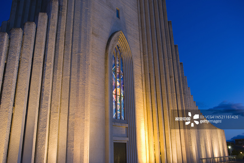 哈尔格林姆斯教堂图片素材