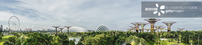 新加坡滨海湾花园图片素材