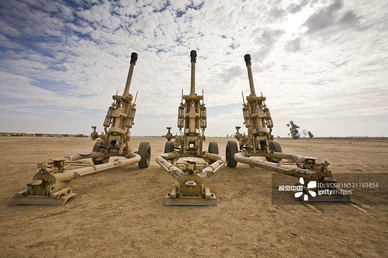 典礼上的榴弹炮图片素材