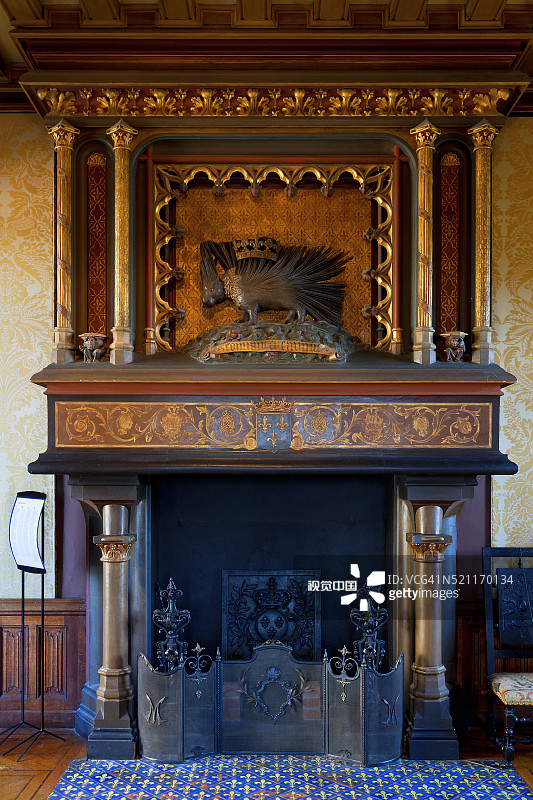 法国卢瓦尔河谷肖蒙城堡图片素材