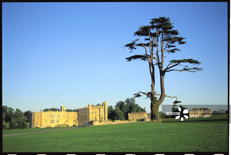 利兹城堡图片素材