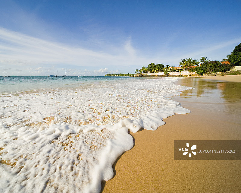 多巴哥皇冠角的商店湾图片素材