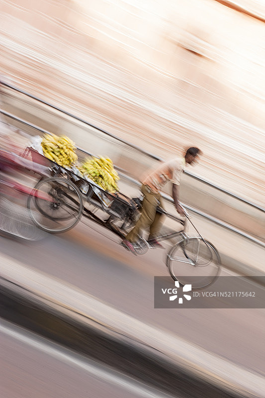 人力三轮车图片素材