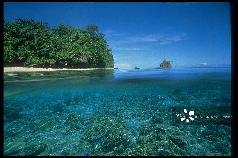 所罗门群岛海湾图片素材