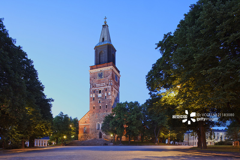 图尔库大教堂图片素材