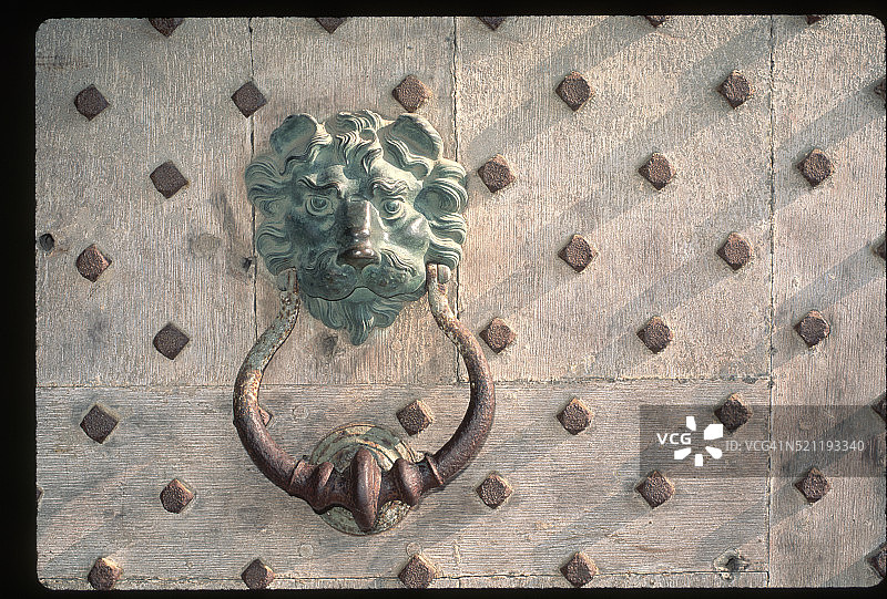 狮头门环图片素材