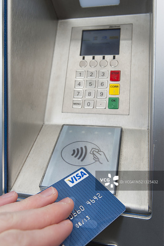 非接触式支付图片素材