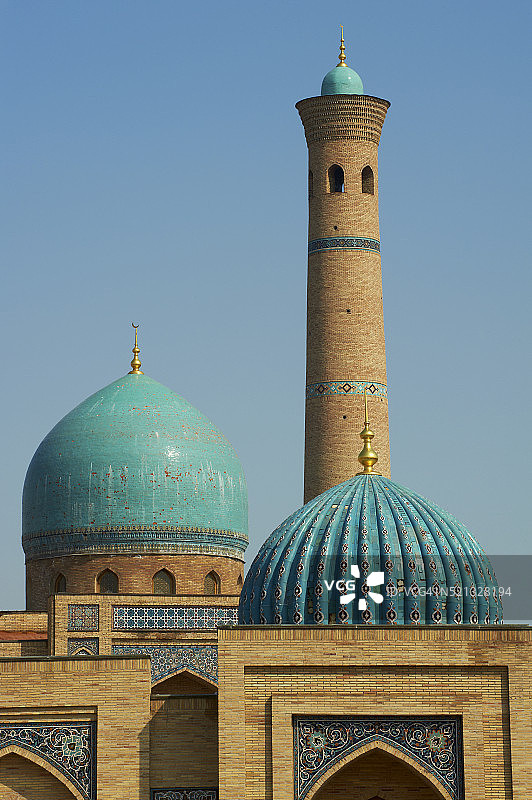 乌兹别克斯坦塔什干哈兹罗提伊玛目星期五清真寺图片素材