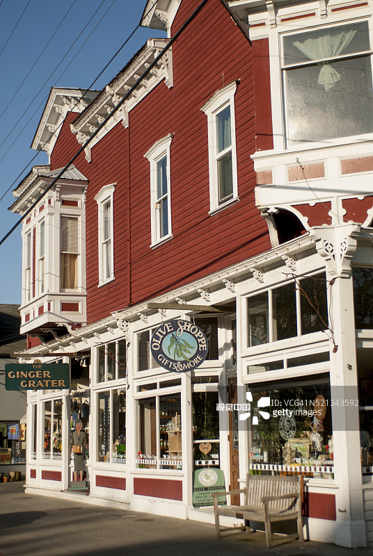 美国华盛顿州斯卡吉特河谷拉康纳的历史建筑图片素材