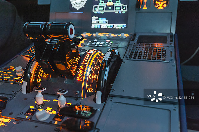 空客A320驾驶舱图片素材