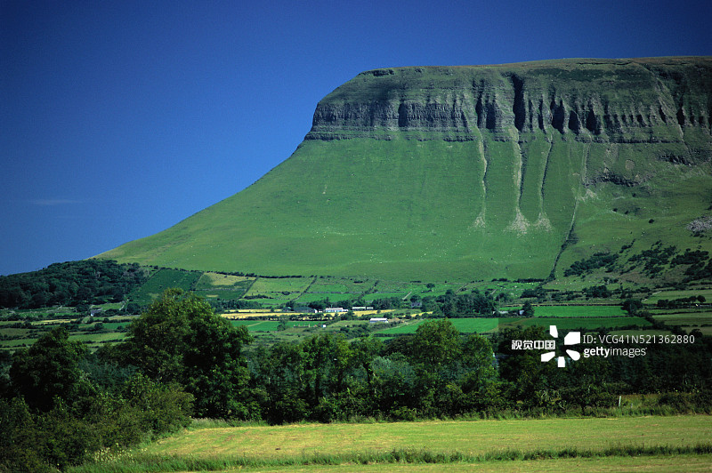 本·布尔本山图片素材
