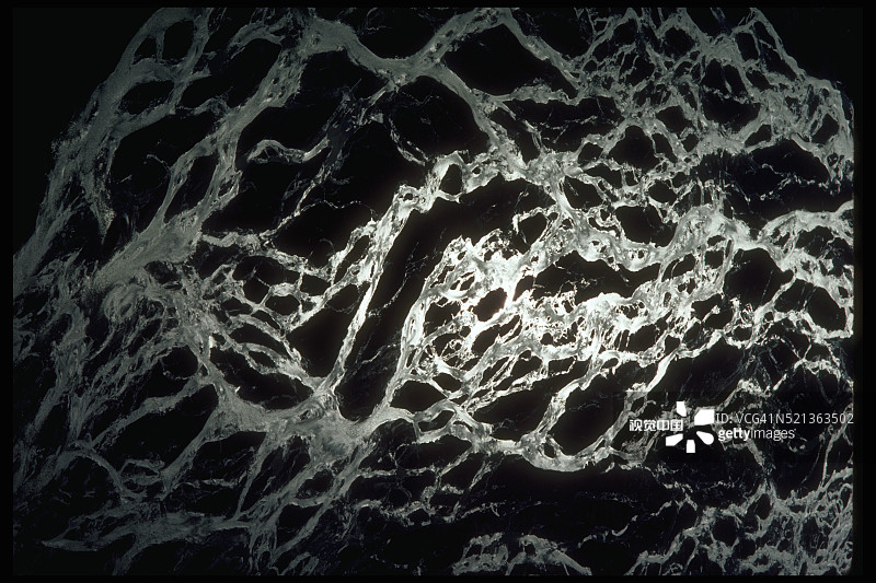 辫状河流航拍图片素材