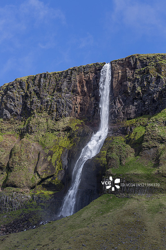 冰岛斯奈山半岛布亚尔纳瀑布图片素材