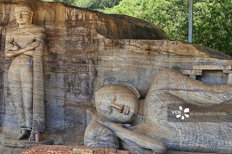 斯里兰卡波隆纳鲁瓦加尔寺图片素材