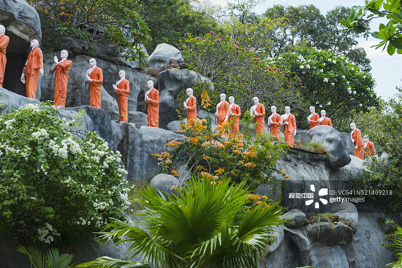 斯里兰卡丹布勒石窟寺图片素材