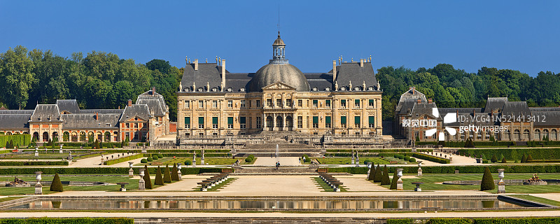 沃勒维孔特城堡，法国图片素材