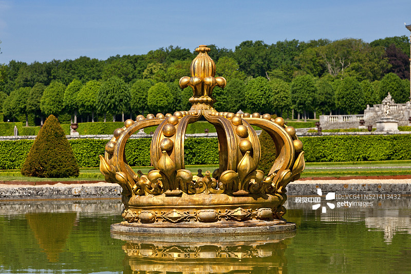 沃勒维孔特城堡，法国图片素材