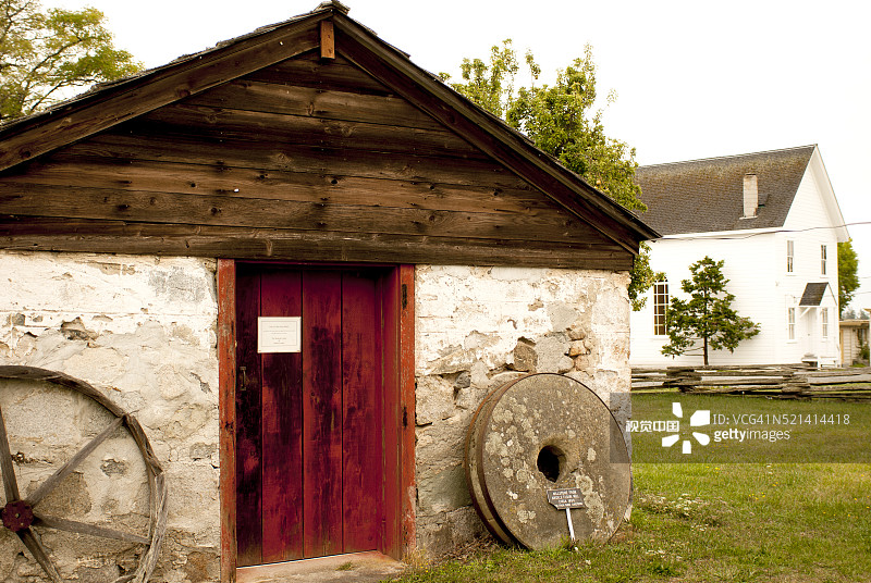 美国华盛顿州圣胡安岛星期五港圣胡安历史博物馆图片素材