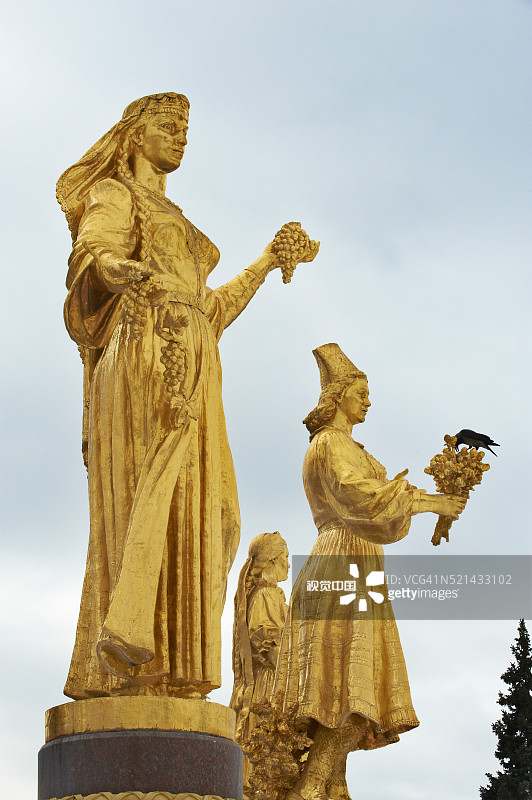 俄罗斯莫斯科全俄展览中心永久性贸易展览会图片素材