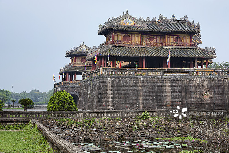 越南顺化午门及五凤楼图片素材