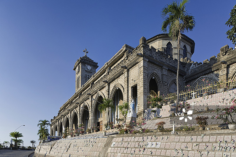越南芽庄大教堂图片素材