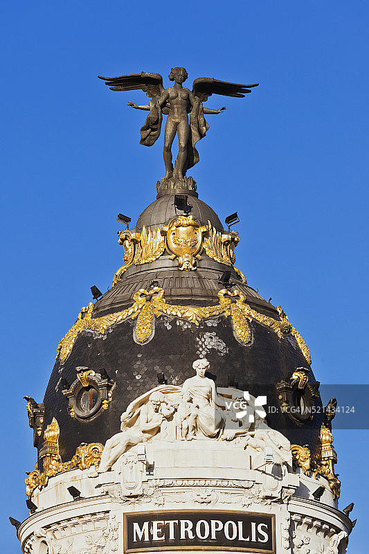 马德里大都会大厦图片素材