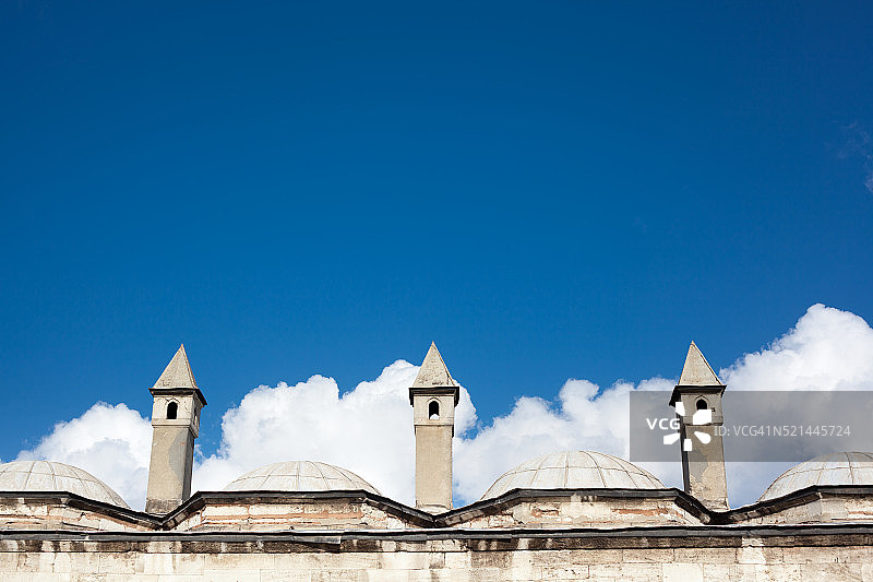 土耳其伊斯坦布尔的建筑塔楼图片素材