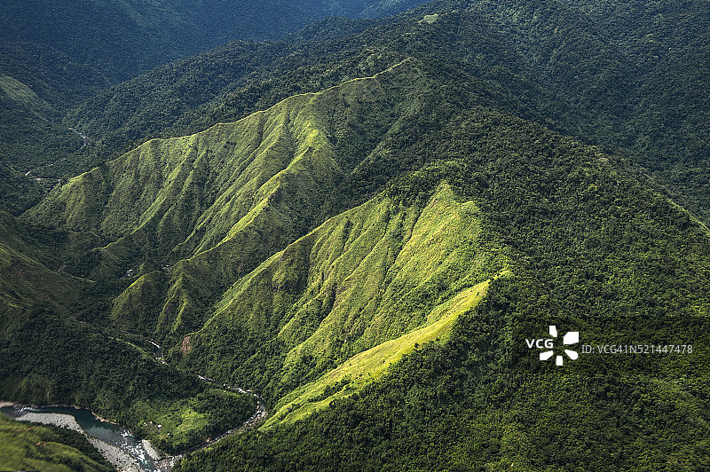 吕宋岛的马德雷山脉图片素材