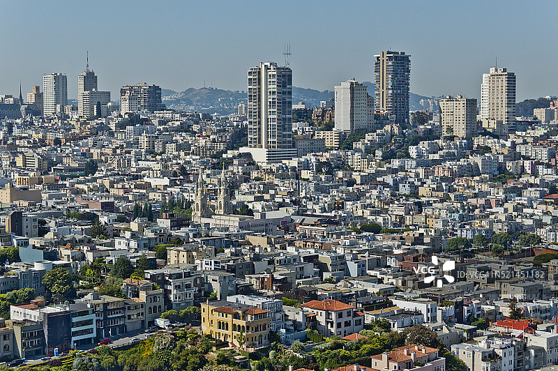 旧金山丘陵图片素材