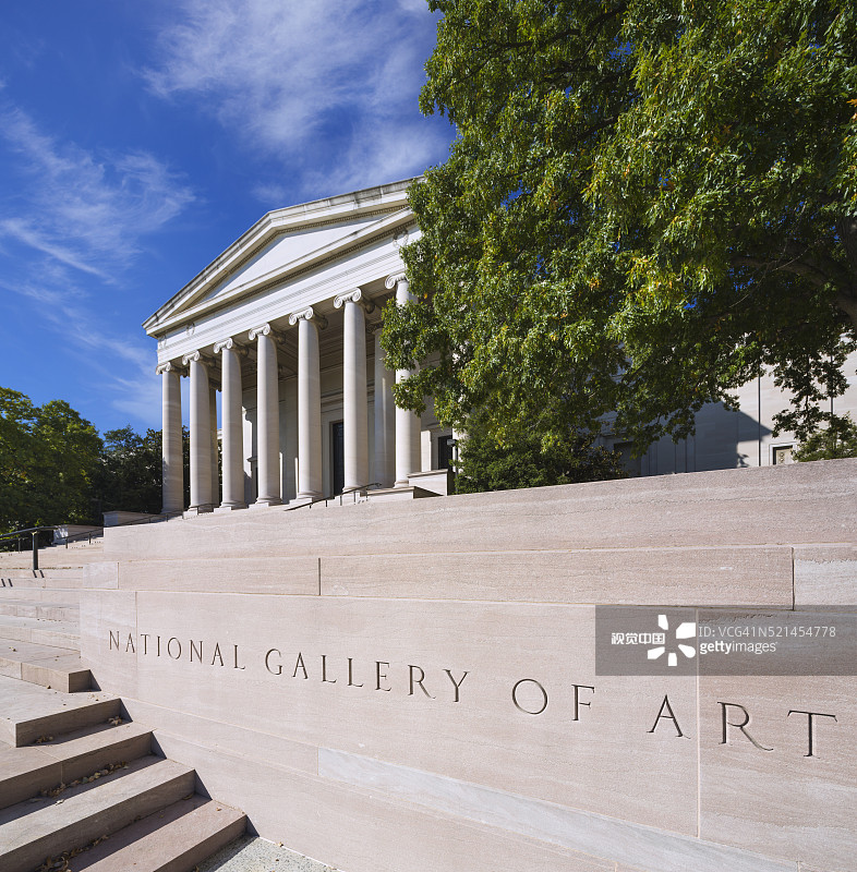 华盛顿特区国家美术馆图片素材