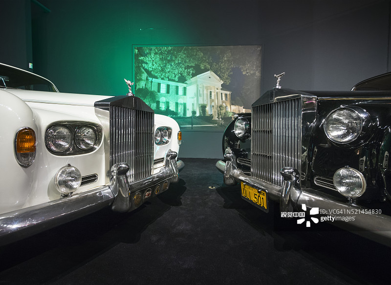 孟菲斯的埃尔维斯·普雷斯利汽车博物馆图片素材