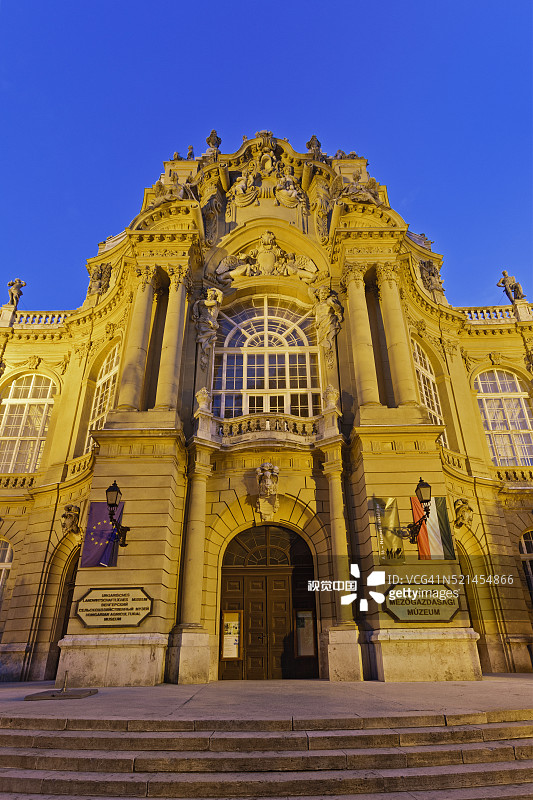 布达佩斯沃伊达胡尼亚德城堡农业博物馆图片素材