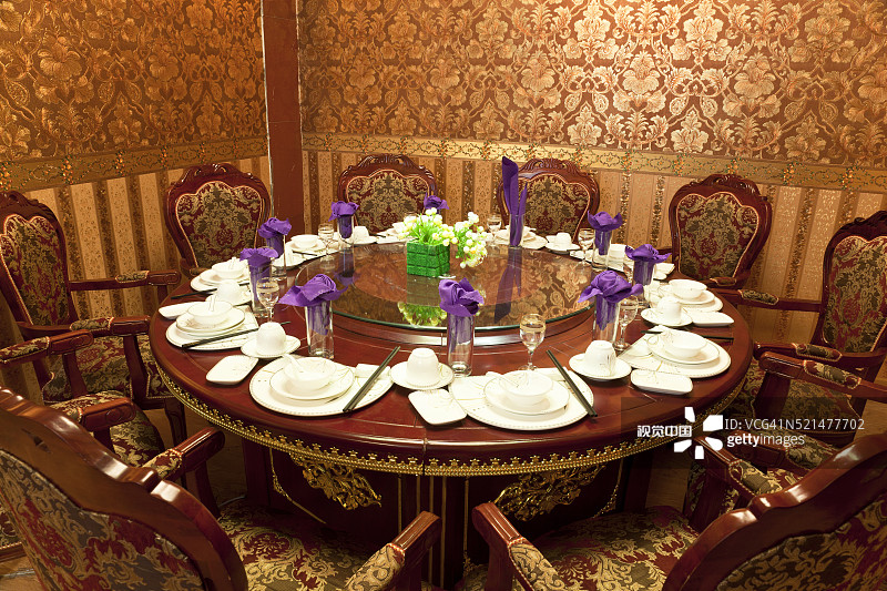 中国四川酒店专属用餐区图片素材