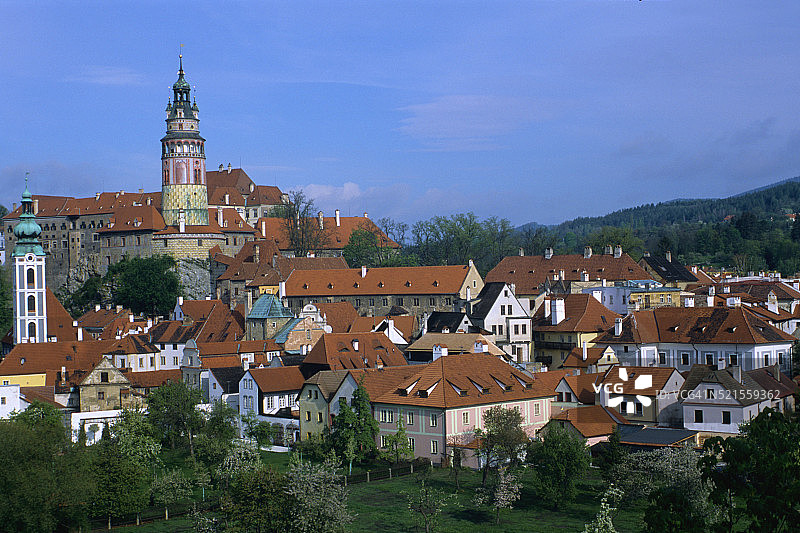 捷克克鲁姆洛夫图片素材