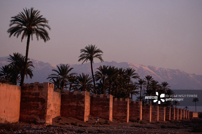 阿格达尔花园老墙图片素材