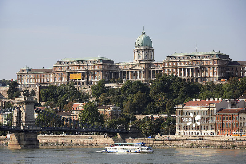 布达佩斯皇家宫殿图片素材