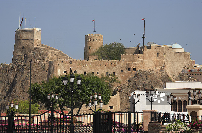 阿曼马斯喀特米拉尼堡图片素材