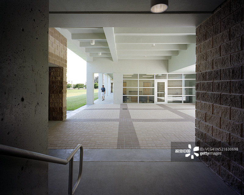 密西西比三角洲社区学院的庭院图片素材