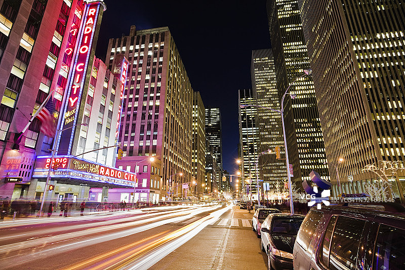 无线电城音乐厅图片素材