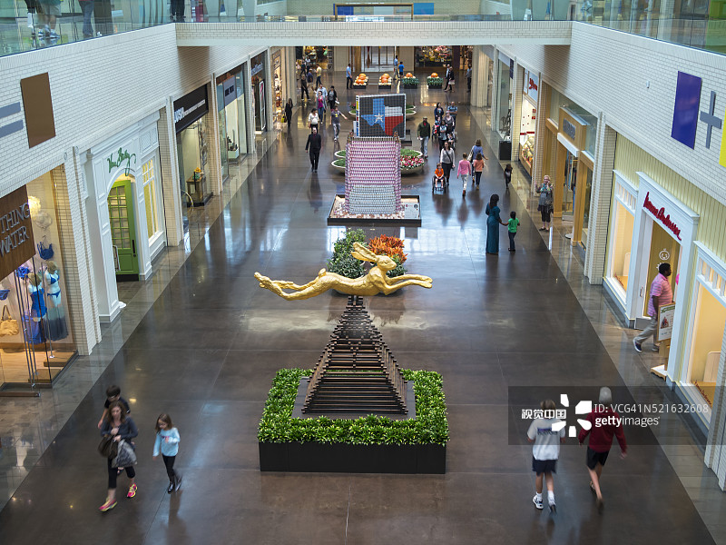 达拉斯北园中心购物中心图片素材