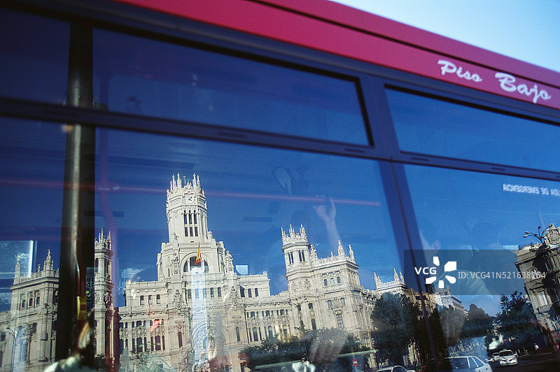 通讯宫倒影图片素材