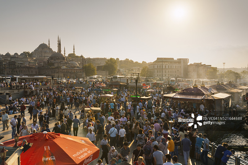 金角湾的游客图片素材