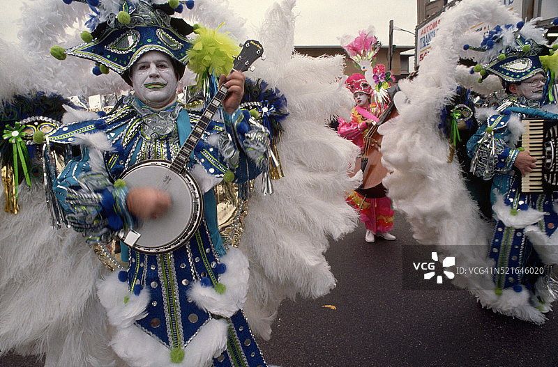 新年游行图片素材