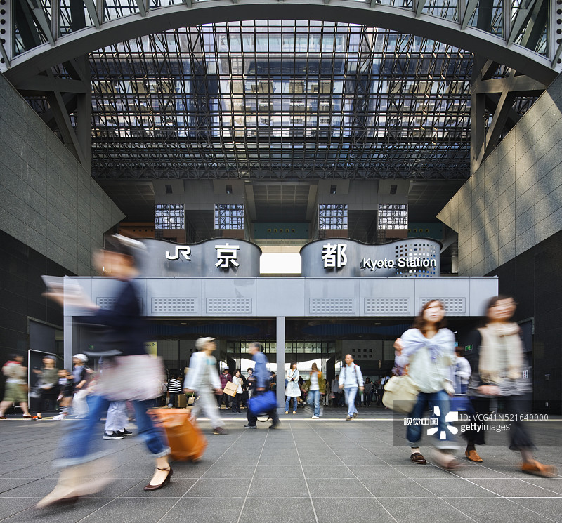 京都站主入口图片素材