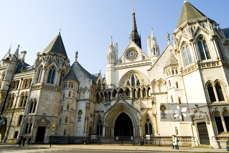 皇家司法法院图片素材