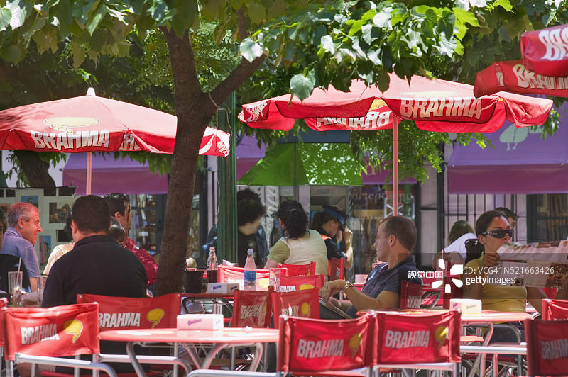 布宜诺斯艾利斯的咖啡馆图片素材