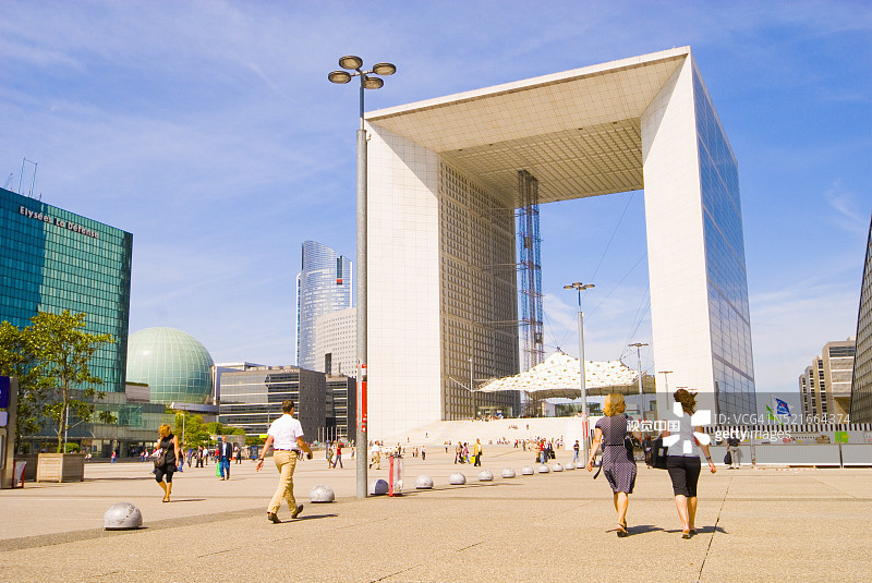 新凯旋门图片素材