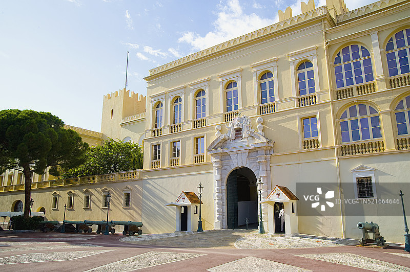 摩纳哥亲王宫图片素材