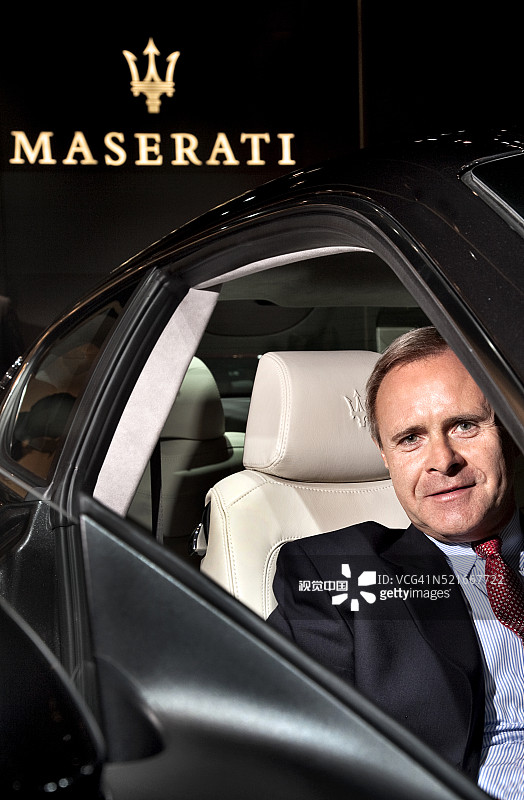 玛莎拉蒂汽车公司的CEO图片素材