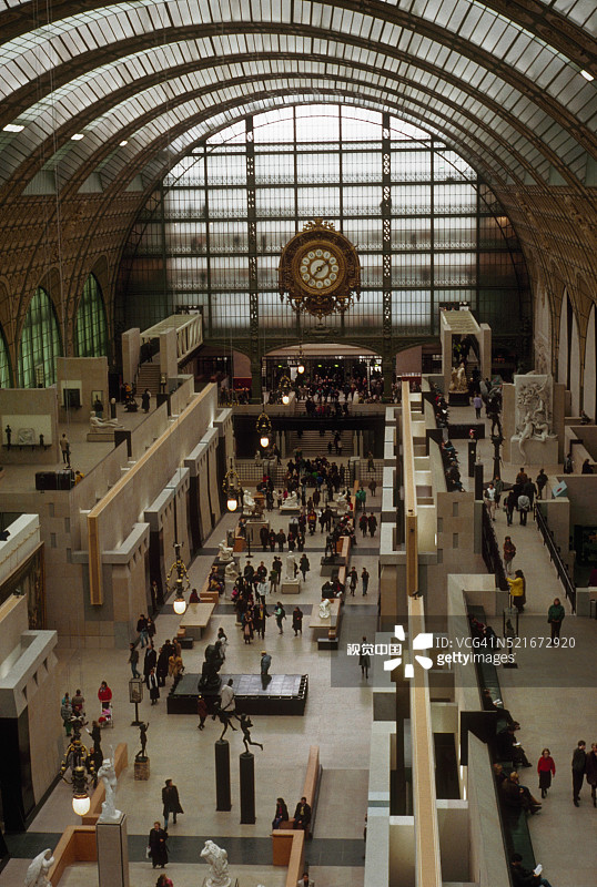 奥赛博物馆内部图片素材